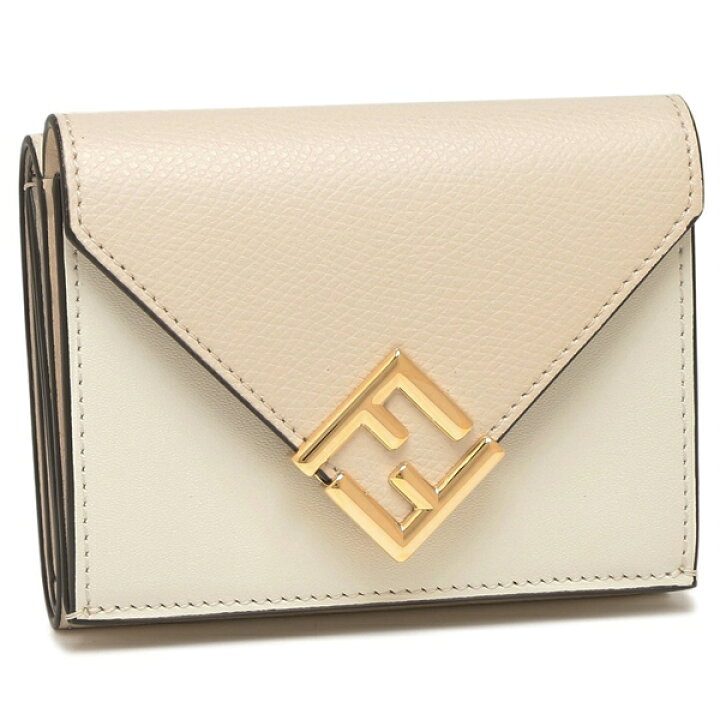 FENDI フェンディ FFダイヤモンド 三つ折り財布 小銭入付き 8M0480  
