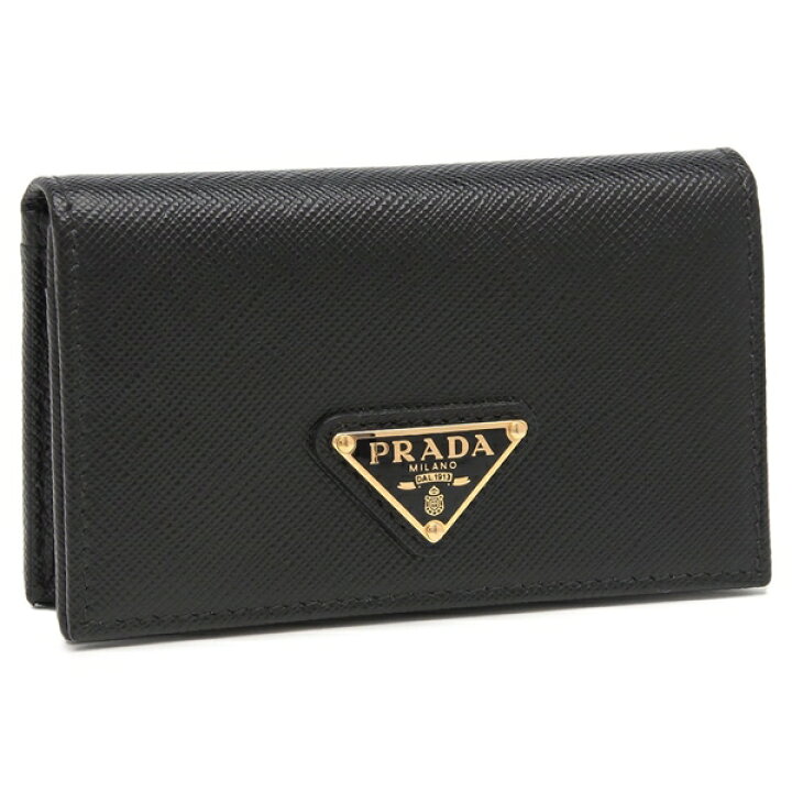 PRADA プラダ サフィアーノトライアングル カードケース