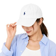 ポロラルフローレン キャップ POLO RALPH LAUREN クラシック ワンポイント ポニー CAP ホワイト ブルー …