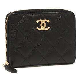 シャネル 二つ折り財布 小銭入れ コインケース マトラッセ キルティング ミニ財布 CCマーク ブラック CHANEL AP5016 B22653 94305