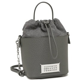 メゾンマルジェラ ショルダーバッグ 5AC バケットバッグ 2WAYバッグ 巾着 グレー レディース Maison Margiela S61WG0035 P4348 T8127