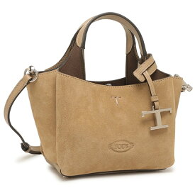 トッズ ハンドバッグ ショルダーバッグ Tタイムレス マイクロ ベージュ レディース TOD'S XBWAPAFL000 P3A 4L20