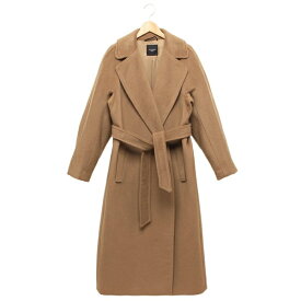 マックスマーラ 4523156 コート ウィークエンド テンペラ ウール アルパカ ロングコート ブラウン レディース Max Mara 2525016082600 026
