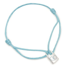 ルイヴィトン ブレスレット ロックイット ハート パドロック 南京錠 シルバー ブルー メンズ レディース LOUIS VUITTON QA5314