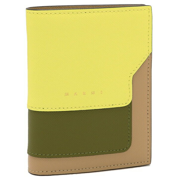 楽天市場】MARNI マルニ 二つ折り財布 バイフォールドウォレット 