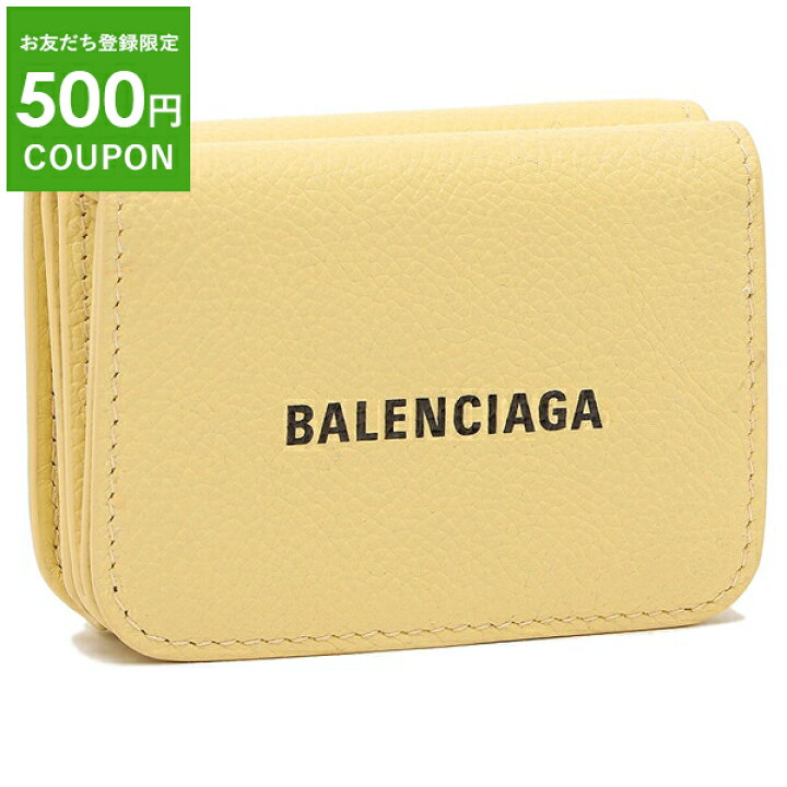 楽天市場】バレンシアガ 三つ折り財布 イエロー レディース BALENCIAGA 
