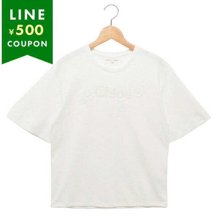 楽天市場】クロエ Tシャツ カットソー 子供服 ホワイト ガールズ CHLOE 