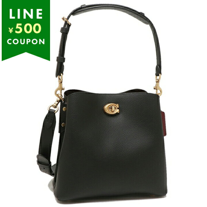 楽天市場】コーチ ショルダーバッグ ウィロウ ブラック レディース  