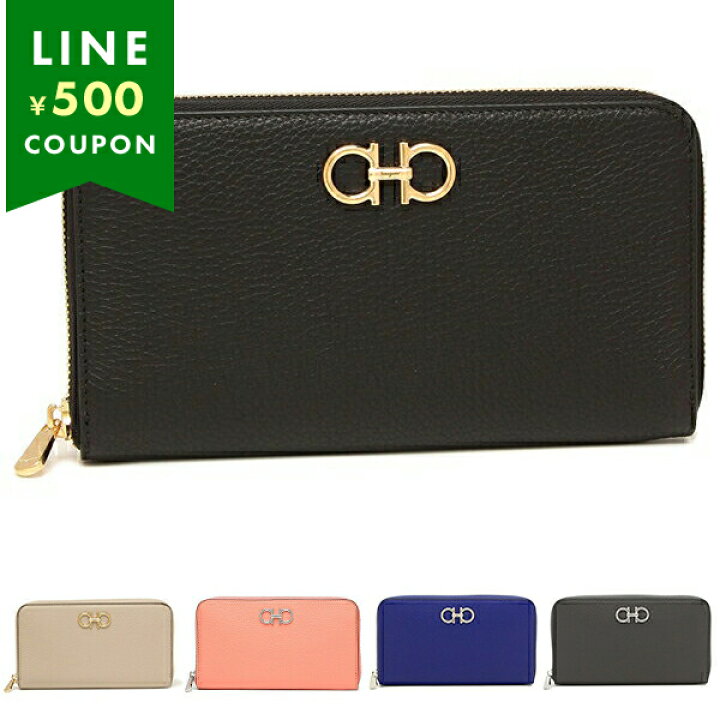 楽天市場】【P10倍 4/15 0時～4/16 10時】FERRAGAMO フェラガモ 長財布  