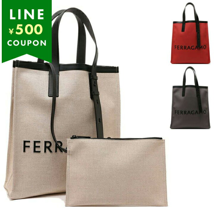 楽天市場】FERRAGAMO フェラガモ トートバッグ NATUR ITEMS メンズ 