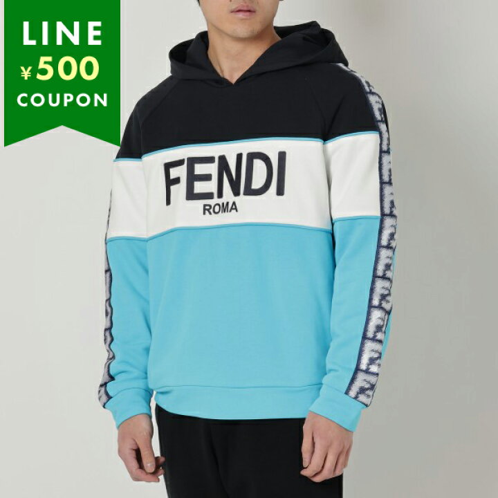 楽天市場】フェンディ パーカー ホワイト メンズ FENDI FAF661 AN5W 