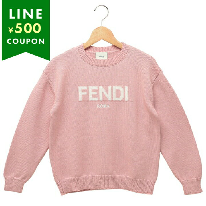 楽天市場】フェンディ 子供服 ニット セーター ピンク ホワイト キッズ 