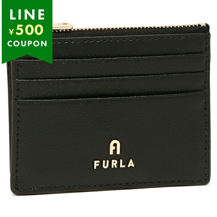 楽天市場】フルラ カードケース ブラック レディース FURLA WP00388 