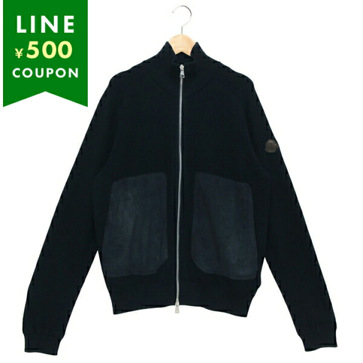 楽天市場】モンクレール カーディガン ボレロ ネイビー メンズ MONCLER  