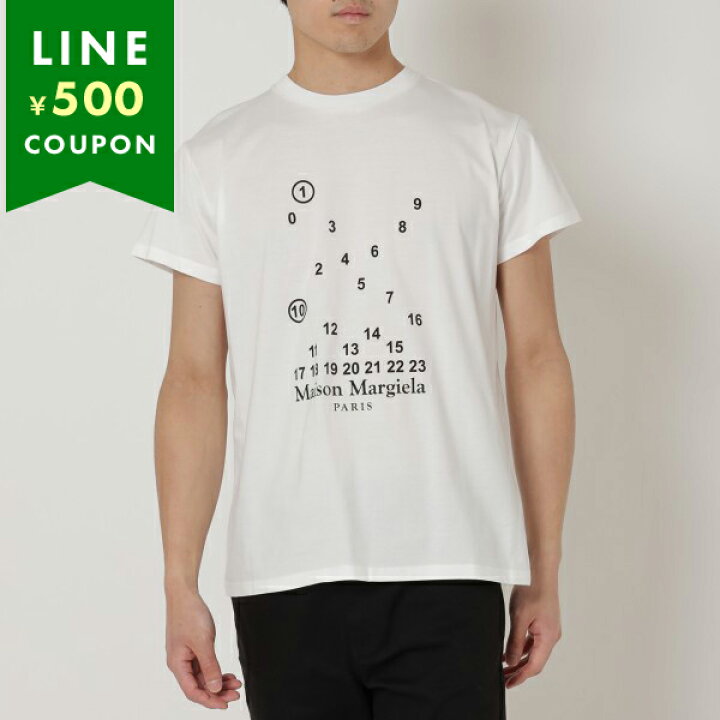 楽天市場】メゾンマルジェラ Tシャツ Sサイズ トップス 半袖カットソー  