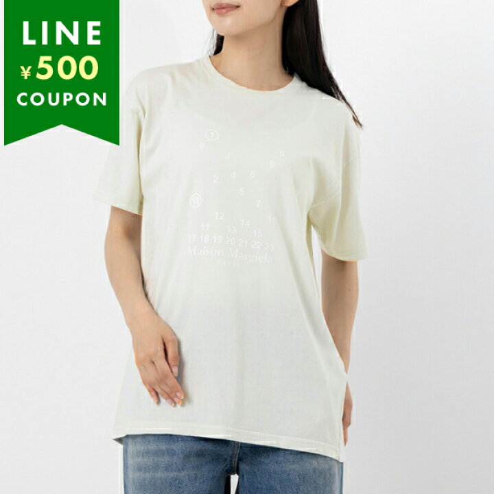 楽天市場】メゾンマルジェラ Tシャツ 半袖カットソー トップス オフ  