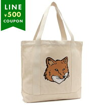 楽天市場】maison kitsune トートバッグ（素材（生地・毛糸）綿 