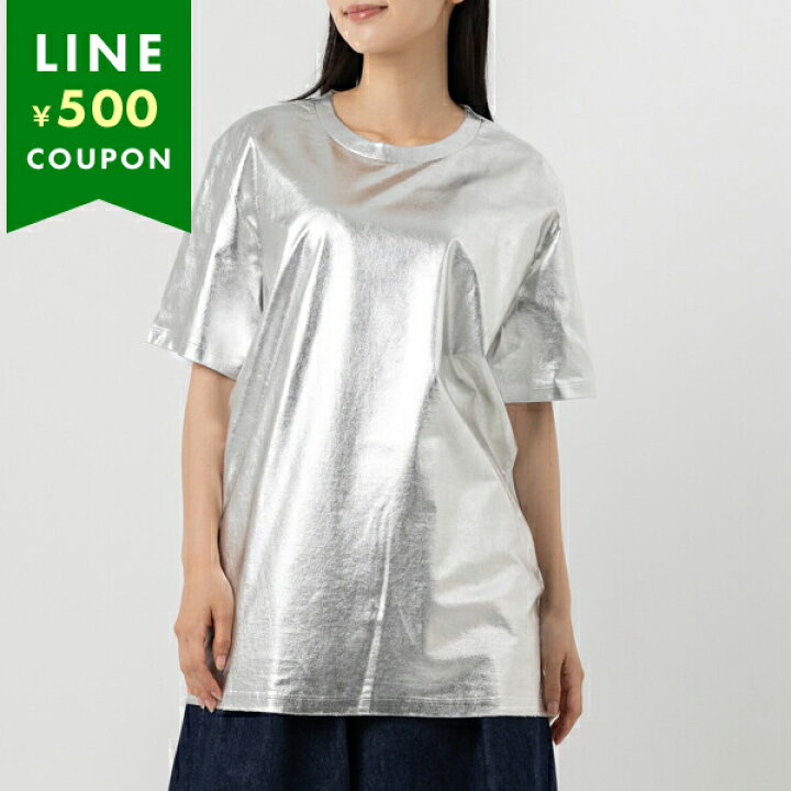 楽天市場】エムエムシックス メゾンマルジェラ Tシャツ シルバー 