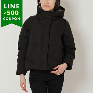 �s���l�b�N�X �_�E���W���P�b�g �R�[�g �V���[���b�g �A�E�^�[ �u���b�N ���f�B�[�X PYRENEX HWU009 BLACK