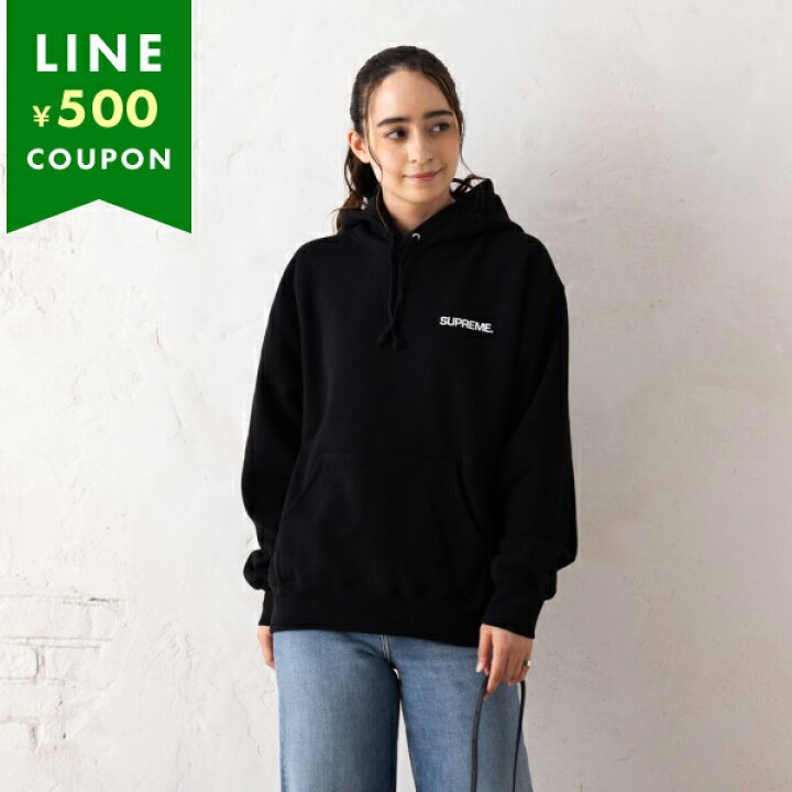 楽天市場】シュプリーム パーカー フーディー ブラック メンズ  