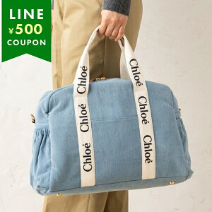 CHLOE NG }U[YobO C20191 Z10 fB[X {XgobO V_[obO `FWOobO S DENIM BLUE u[ zCg e ނւV[gt V_[Xgbvt