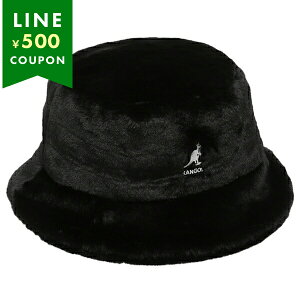JS[ Xq tbNX t@[ oPbg oPbgnbg ubN Y fB[X KANGOL FAUX FUR BUCKET K4370 SBLK