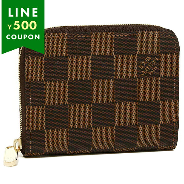 本物 ルイヴィトン LOUIS VUITTON LV ジッピーコインパース ダミエ 