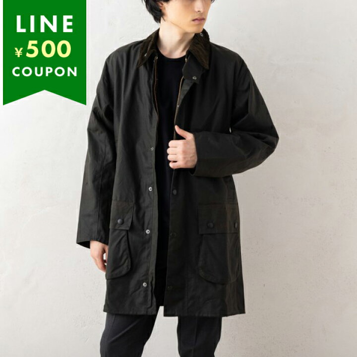 楽天市場】バブアー コート カーキグリーン メンズ Barbour MWX0009 