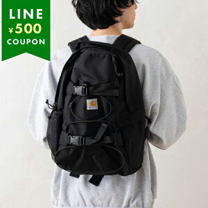 �J�[�n�[�g Carhartt WIP �����b�N KICKFLIP BACKPACK �L�b�N�t���b�v�o�b�N�p�b�N 24.8L �o�b�N�p�b�N I031468 089 BLACK �����Y ���f�B�[�X A4�Ή�