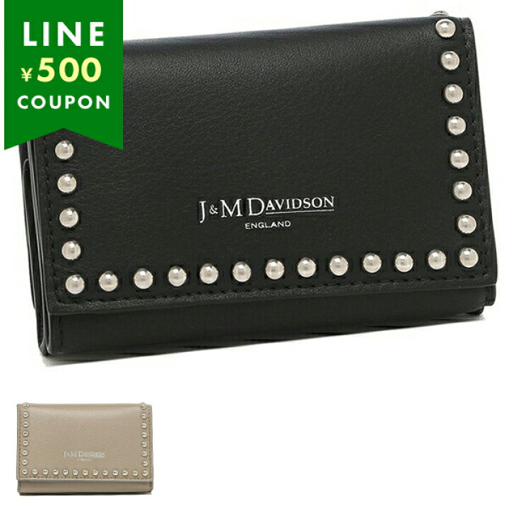 楽天市場】J&M DAVIDSON 三つ折り財布 SFLW1XXSCXX FOLD WALLET WITH  