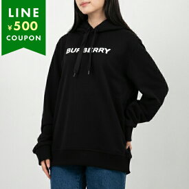 BURBERRY バーバリー パーカー ANSDELL アンデル フーディー トップス コットン ロゴ BLACK ブラック メンズ レディース プルオーバー 8055318 A1189