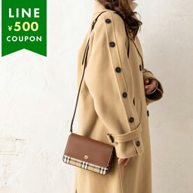 バーバリー ショルダーバッグ ハンプシャー ミニバッグ クロスボディバッグ ブラウン レディース BURBERRY 8058004 A1363