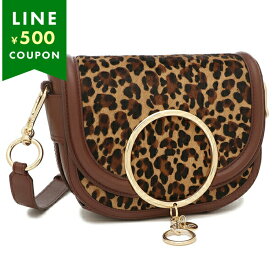 シーバイクロエ ショルダーバッグ マラ レオパード ブラウン レディース SEE BY CHLOE CHS23WSA29E03 26H