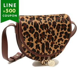 シーバイクロエ ショルダーバッグ マラ クロスボディバッグ レオパード ブラウン レディース SEE BY CHLOE CHS23WSB39E03 26H