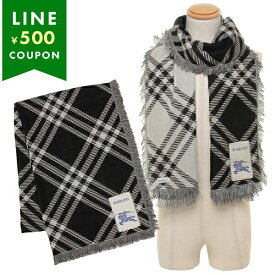 バーバリー ストール フリンジ ブラック ブラウン メンズ レディース ユニセックス BURBERRY 8110162 C1343