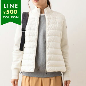 N[ jbg Z[^[ _EWPbg R[g zCg fB[X MONCLER 9B00014 M1131 030