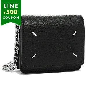 ]}WF ܂z RCP[X `F[EHbg ubN fB[X Maison Margiela SA3UI0009 P4455 T8013 WALLET ON CHAIN SMALL BLACK