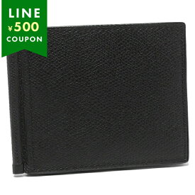 Valextra ヴァレクストラ マネークリップ GRIP 6CC SGSR0080028LRDWG99 NN メンズ 財布 レザー NERO ブラック
