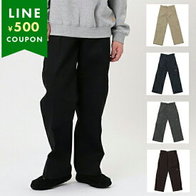 ディッキーズ ダブルニー ワークパンツ ルーズフィット TCツイル DOUBLE KNEE WORK PANTS チノパンツ レングス30 32 8.5OZ 8.5オンス メンズ Dickies 85283