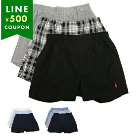 ポロラルフローレン POLO RALPH LAUREN インナー パンツ 下着 3枚セット TRUNKS NCWBP3 トランクス メンズ