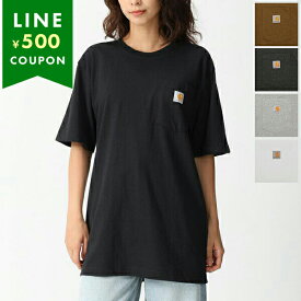カーハート Carhartt Tシャツ カットソー ワークウェア ポケット ショートスリーブ T メンズ K87 LOOSE FIT HEAVYWEIGHT SHORT-SLEEVE POCKET T-SHIRT