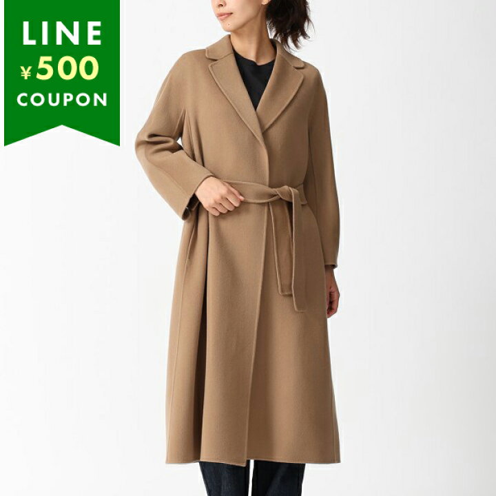 楽天市場】マックスマーラ コート エスチュリア S MAX MARA ブラウン 