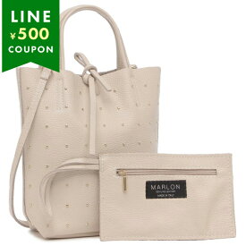 マーロン ハンドバッグ ショルダーバッグ ホワイト レディース MARLON BS0583 D37