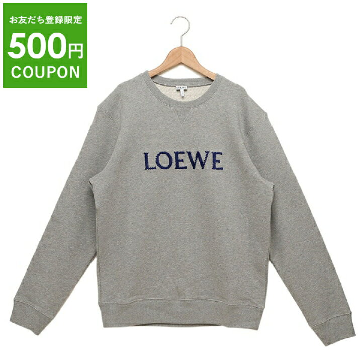 楽天市場】ロエベ スウェット ロゴ グレー メンズ LOEWE H526Y24J26 