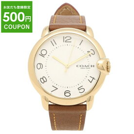 コーチ 時計 レディース 腕時計 アーデン36mm クォーツ ホワイト ブラウン COACH 14503607