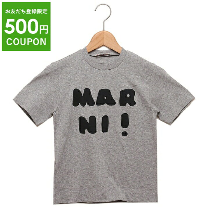 楽天市場】マルニ Tシャツ・カットソー ロゴプリントクルーネックT  