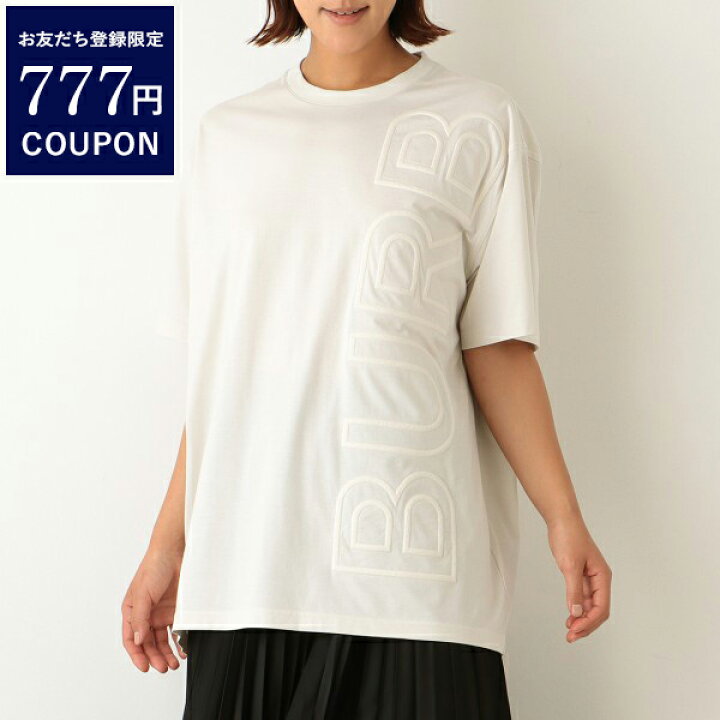 楽天市場】バーバリー Tシャツ トップス 半袖カットソー ホワイト 