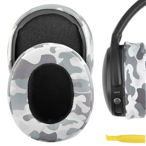 Geekria �C���[�p�b�h QuickFit �݊��� �p�b�h �X�J���L�����f�B Skullcandy Crusher Wireless/Crusher EVO/Crusher ANC, Hesh3/HeshEVO