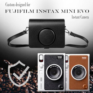 Rieibi Instax Mini EVO�P�[�X ���g��PU���U�[�ی�P�[�X instax mini Evo �J�����o�b�O Fuji Instax Mini EVO�C���X�^���g�J�����p �`