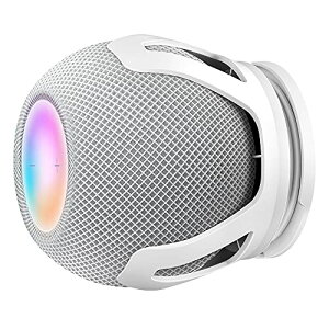 PlusAcc HomePod mini�Ǌ|���z���_�[ - �z�[���|�b�h�~�j �p �Ǌ|���z���_�[ �X�^���h �J�o�[�X�s�[�J�[ �X�^���h �}�E���g �ی�z���_